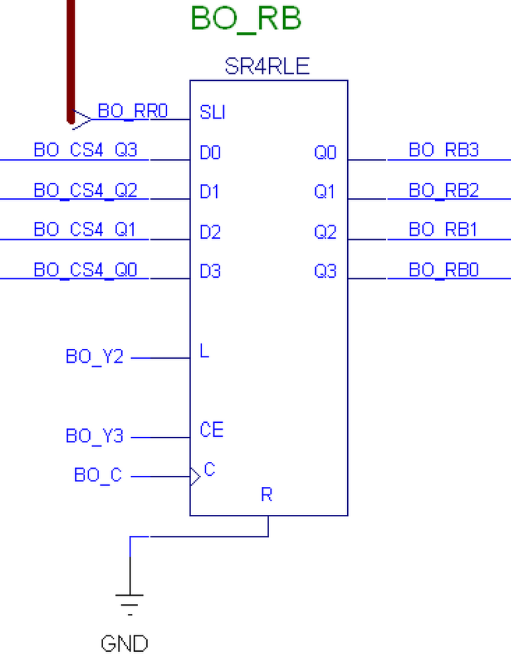 Логическая схема RB