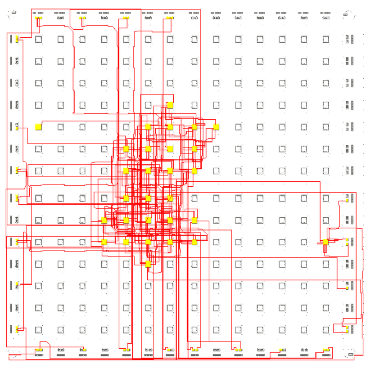 Схема размещения на кристалле