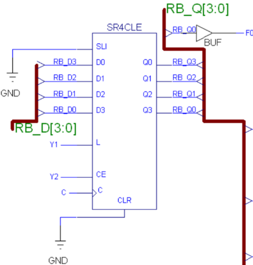 Логическая схема RB