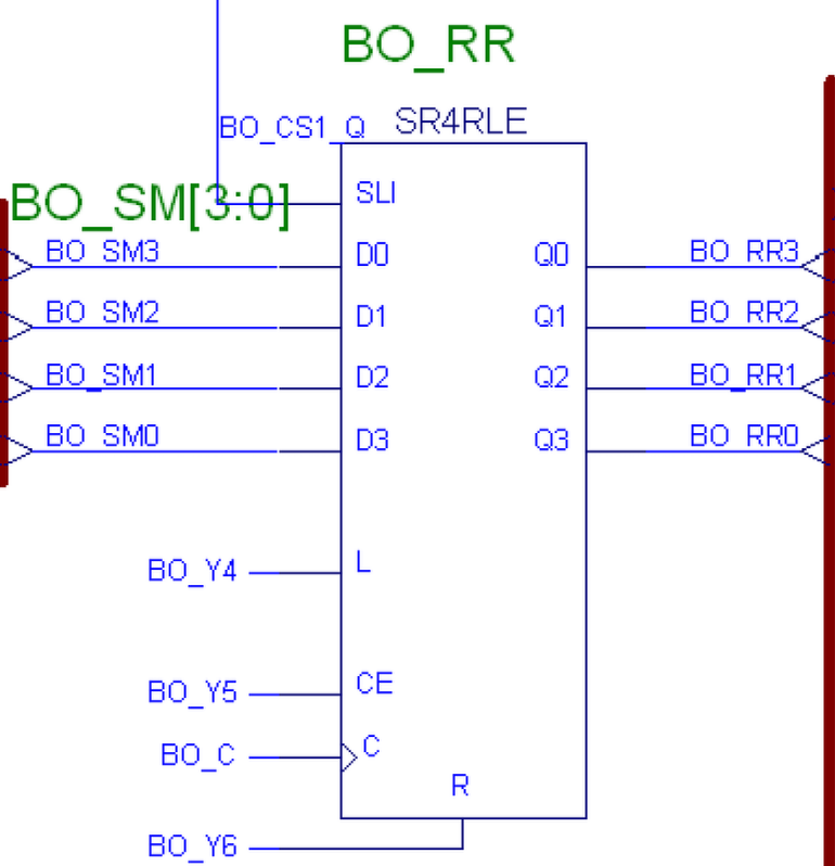 Логическая схема RR